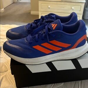 Adidas men’s Sneakers Blue and Orange